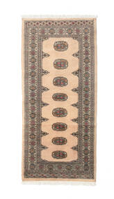  79X173 Medaillon Klein Pakistan Buchara 2Ply Teppich Wolle, Carpetvista