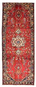  Orientalischer Hamadan Teppich 123X317 Läufer Wolle, Persien/Iran Carpetvista