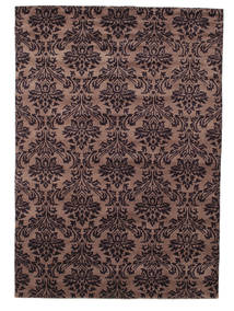 168X240 Himalaya Teppich Moderner Dunkelrot/Rot (Wolle, Indien) Carpetvista