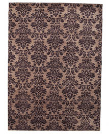 171X236 Himalaya Teppich Moderner Dunkelrot/Braun (Wolle, Indien) Carpetvista