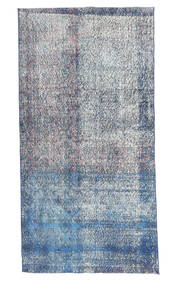  114X228 Vintage Small Colored Vintage Rug Wool, Carpetvista