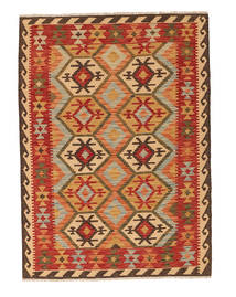 Kilim Afghan Old Style Rug 131X181 Wool, Afghanistan Carpetvista