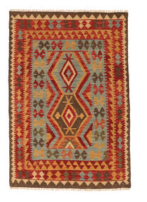  119X173 Small Kilim Afghan Old Style Rug Wool, Carpetvista