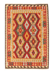  Orientalischer Kelim Afghan Old Stil Teppich 127X181 Wolle, Afghanistan Carpetvista
