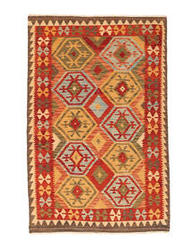 124X186 Kilim Afghan Old Style Rug Oriental (Wool, Afghanistan) Carpetvista