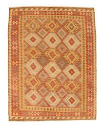 Kilim Afghan Old Style Rug 155X190 Wool, Afghanistan Carpetvista