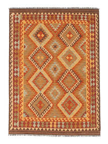  145X198 Pequeño Kilim Afghan Old Style Alfombra Lana, Carpetvista