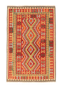 Kilim Afghan Old Style Rug 122X188 Wool, Afghanistan Carpetvista
