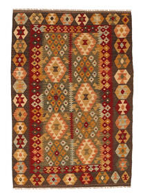  Oriental Kilim Afghan Old Style Rug 130X193 Wool, Afghanistan Carpetvista