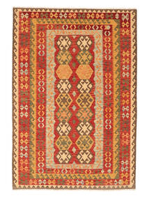  166X240 Kilim Afghan Old Style Rug Wool, Carpetvista