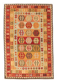  Orientalischer Kelim Afghan Old Stil Teppich 192X298 Wolle, Afghanistan Carpetvista