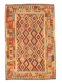 Kilim Afghan Old Style Rug 197X293 Wool, Afghanistan Carpetvista