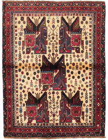  Orientalischer Afshar Teppich 105X135 Wolle, Persien/Iran Carpetvista