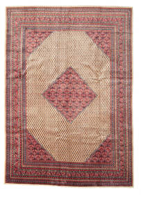 Sarough Mir Vloerkleed 290X405 Rood/Oranje Groot Wol, Perzië/Iran Carpetvista