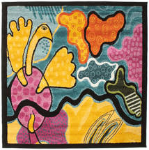  150X150 Up In The Clouds Square Rug Small