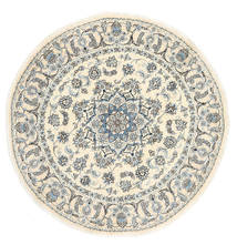 Nain Rug Rug Ø 195 Round Wool, Persia/Iran Carpetvista