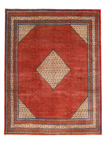  Orientalisk Sarough Mir Matta 280X385 Röd/Brun Stor Ull, Persien/Iran Carpetvista