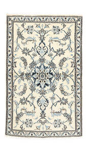 86X141 絨毯 ナイン オリエンタル (ウール, ペルシャ/イラン) Carpetvista