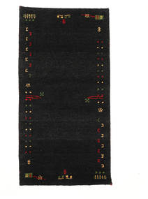  Gabbeh Indo Rug 74X143 Wool Small Carpetvista
