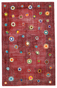  186X292 Colored Vintage Relief Teppich Türkei Carpetvista