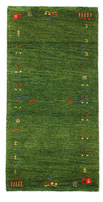  69X142 Small Gabbeh Indo Rug Wool, Carpetvista