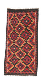  Oosters Kelim Maimane Vloerkleed 86X182 Wol, Afghanistan Carpetvista