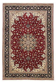  Tabriz 50 Raj Silk Warp Rug 201X310 Persian Wool Carpetvista