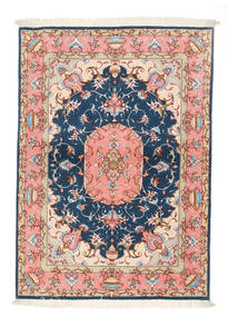 110X155 Täbriz 50 Raj Teppich Orientalischer ( Persien/Iran) Carpetvista