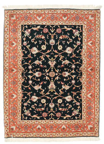 105X145 Täbriz 50 Raj Teppich Orientalischer (Wolle, Persien/Iran) Carpetvista