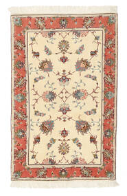  Tabriz 50 Raj Silk Warp Rug 72X115 Persian Wool Small Carpetvista