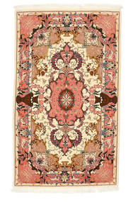 絨毯 タブリーズ 50 Raj 絹の縦糸 74X126 (ウール, ペルシャ/イラン)