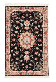 80X125 絨毯 タブリーズ 50 Raj 絹の縦糸 オリエンタル (ウール, ペルシャ/イラン) Carpetvista