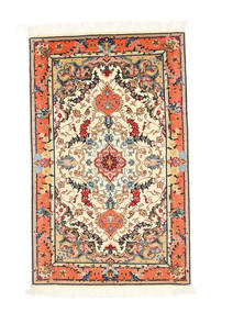 絨毯 タブリーズ 50 Raj 絹の縦糸 75X120 (ウール, ペルシャ/イラン)