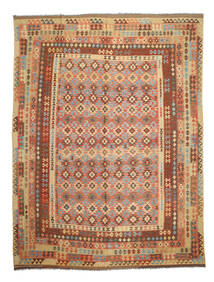  Kilim Afghan Old Style Rug 303X411 Wool Large Carpetvista