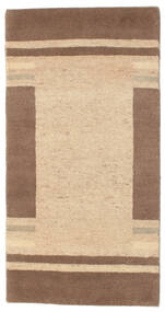 72X139 Gabbeh Indisch Fine Teppich Moderner (Wolle, Indien) Carpetvista