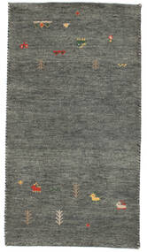 Gabbeh Indisch Fine Teppich 73X134 Wolle, Indien Carpetvista