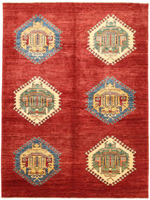  186X248 Kazak Fine Teppich Wolle, Carpetvista