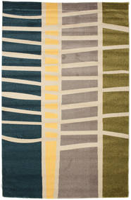 Abstract Bamboo 200X300 ベージュ/オレンジ 抽象柄 絨毯
