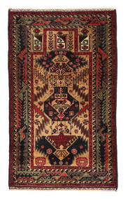 83X135 Baluch Rug Oriental (Wool, Afghanistan) Carpetvista
