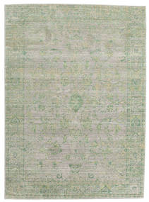Maharani 137X200 小 グレー/グリーン ストライプ 絨毯