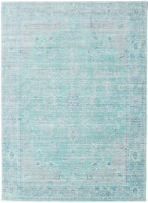 Maharani 140X200 小 ブルー ストライプ 絨毯