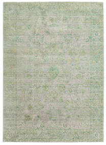 Maharani 157X230 Piccolo Grigio/Verde Righe Tappeto