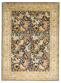Kashmir Pure Silk Pictorial Rug 248X346 Silk, India Carpetvista