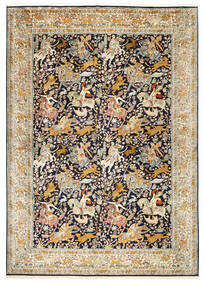  220X310 Kashmir Pure Silk Pictorial Rug India Carpetvista