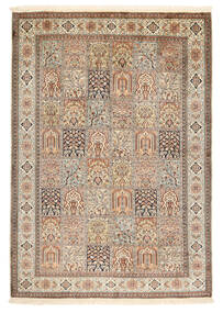 Oriental Kashmir Pure Silk Rug 170X243 Silk, India Carpetvista