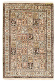 173X250 Kashmir Pure Silk Rug Oriental (Silk, India) Carpetvista