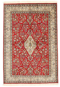 126X186 Kaschmir Reine Seide Teppich Orientalischer (Seide, Indien) Carpetvista