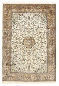 124X182 Kashmir Pure Silk Rug Oriental (Silk, India) Carpetvista