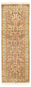 63X180 Kashmir Pure Silk Rug Oriental Runner
 (Silk, India) Carpetvista