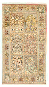 93X165 Kashmir Pure Silk Rug Oriental (Silk, India) Carpetvista